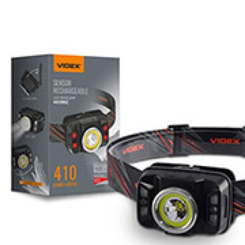 ΦΑΚΟΣ VIDEX HEADLAMP CREE XTE 5W + COB 410LM