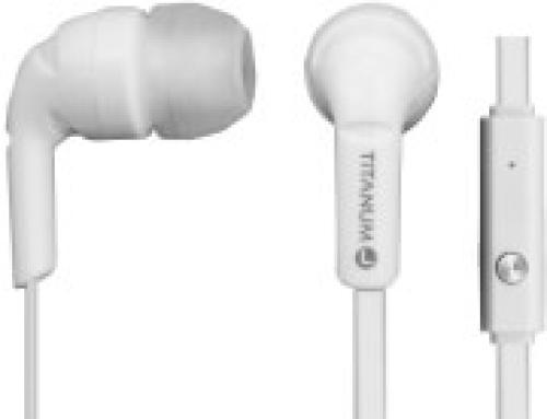 ESPERANZA TH109W STEREO EARPHONES WITH MICROPHONE TITANUM WHITE