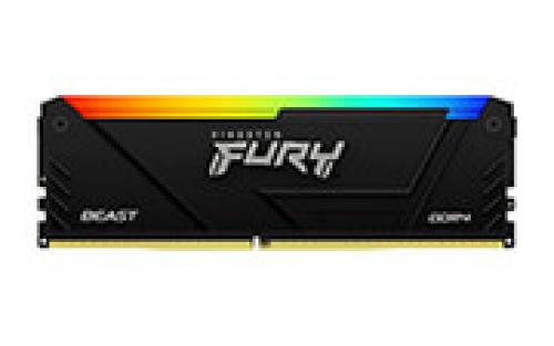 RAM KINGSTON KF432C16BB2A/8 FURY BEAST RGB 8GB DDR4 3200MT/S CL16