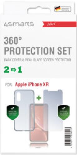 4SMARTS 360° PROTECTION SET FOR APPLE IPHONE XR CLEAR