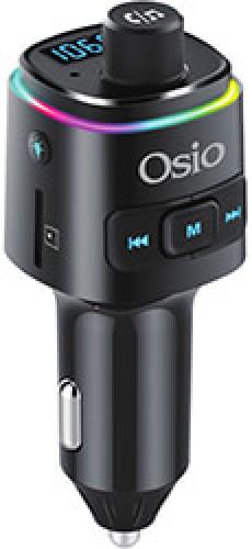 OSIO OFT-4240BT FM TRANSMITTER ΜΕ LED HANDS FREE ΦΟΡΤΙΣΤΗ ΑΥΤΟΚΙΝΗΤΟΥ BLUETOOTH MICRO SD ΚΑΙ 2 USB