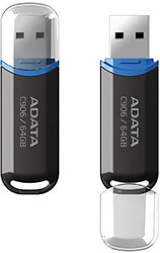ADATA AC906-64G-RBK CLASSIC C906 64GB USB2.0 FLASH DRIVE BLACK
