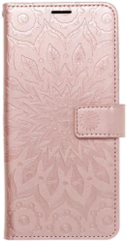 FORCELL MEZZO BOOK CASE FOR SAMSUNG GALAXY S21 FE MANDALA ROSE GOLD