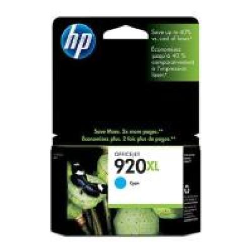 ΓΝΗΣΙΟ ΜΕΛΑΝΙ HEWLETT PACKARD NO 920XL ΚΥΑΝΟ (CYAN) ΜΕ OEM: CD972AE