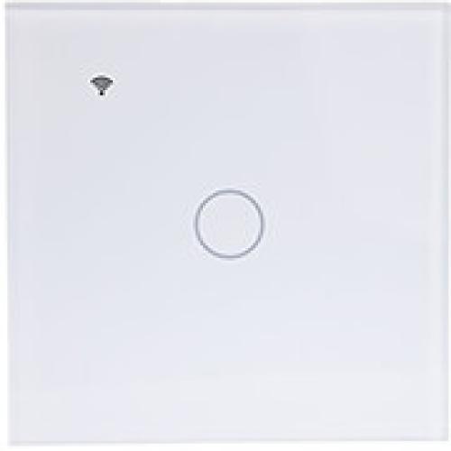 COOLSEER WIFI LIGHT WALL TOUCH SWITCH ΜΟΝΟΣ ΛΕΥΚΟΣ L / N+L