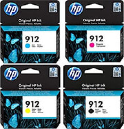 ΓΝΗΣΙΟ ΜΕΛΑΝΙ HEWLETT PACKARD NO 912 MULTIPACK ΜΕ OEM:6ZC74AE