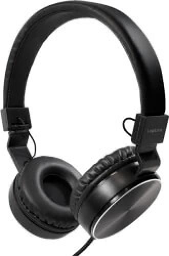 LOGILINK HS0049BK FOLDABLE STEREO HEADPHONE BLACK