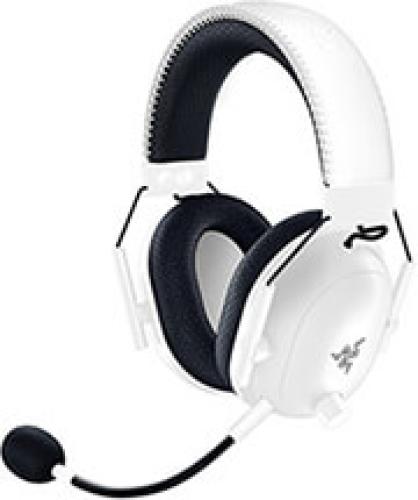 RAZER BLACKSHARK V2 PRO WHITE - 2023 ED.- WIRELESS - 70H BATTERY - 2.4GHZ/BT - PC/PS5/SWITCH/MOBILE