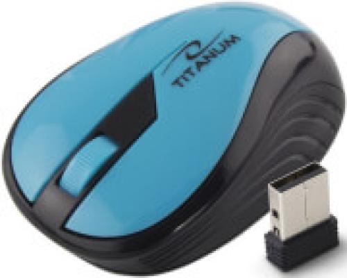 ESPERANZA TM114T TITANUM WIRELESS OPTICAL MOUSE 2.4GHZ 3D USB RAINBOW TURQUISE