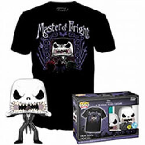 F.P!TEE(ADULT):DISNEYTHENIGHTMAREBFRCHRISTMAS-J.SKELLINGTON(GLOWS IN THE DARK)SP.ED.VIN.FIG. T-SH.M