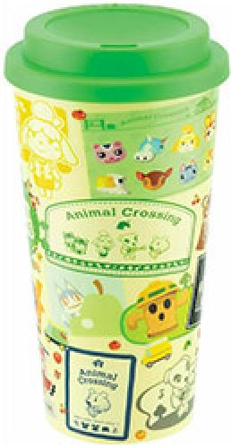 PALADONE ANIMAL CROSSING PLASTIC TRAVEL MUG (PP7723NN)