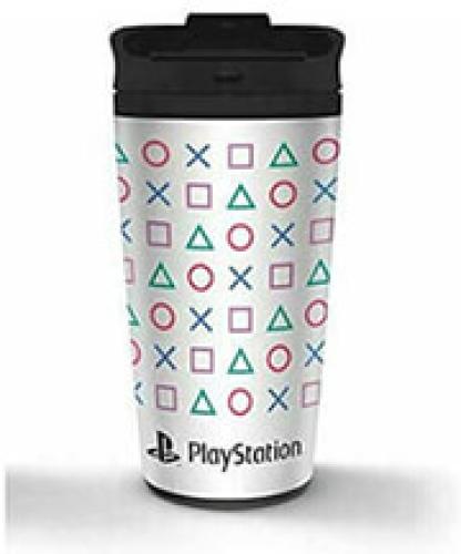 PYRAMID PLAYSTATION SHAPES METAL TRAVEL MUG (MTM25995)