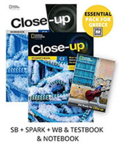 CLOSE UP C2 ESSENTIAL PACK FOR GREECE (STUDENTS BOOK-SPARK-WORKBOOK TESTBOOK NOTEBOOK) 2ND ED