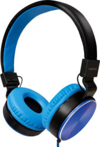 LOGILINK HS0049BL FOLDABLE STEREO HEADPHONE BLUE