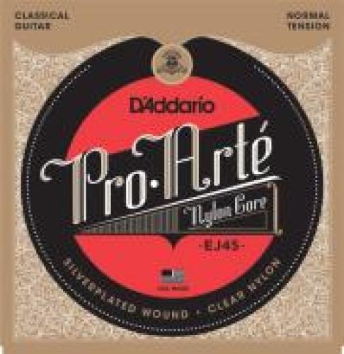 ΧΟΡΔΕΣ ΚΛΑΣΣΙΚΗΣ ΚΙΘΑΡΑΣ D'ADDARIO EJ45 PRO-ARTE SILVER PLATED NORMAL TENSION