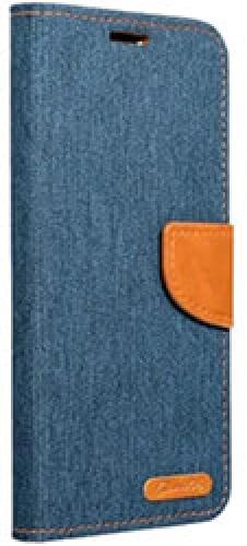 CANVAS BOOK CASE FOR XIAOMI REDMI 12 4G / 12 5G NAVY BLUE