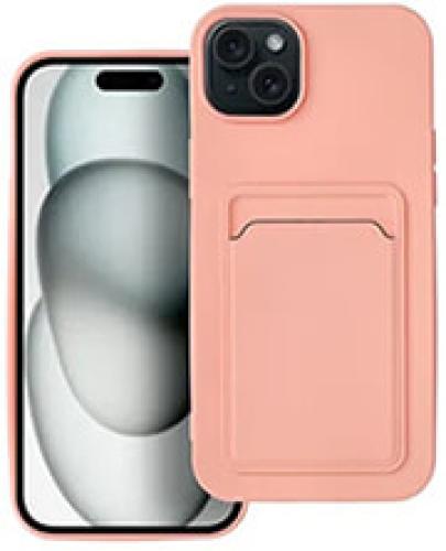 CARD CASE FOR IPHONE 15 PLUS PINK