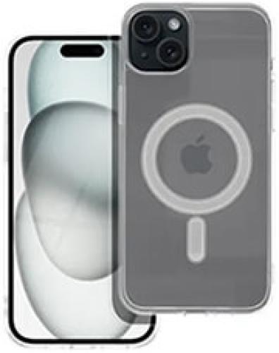 CLEAR MAG COVER CASE WITH MAGSAFE FOR IPHONE 15 PLUS