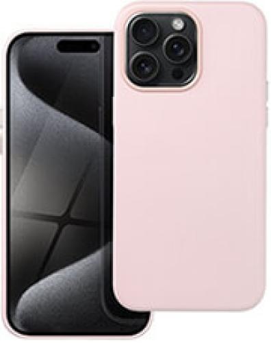 LEATHER MAG COVER FOR IPHONE 15 PRO MAX SAND PINK