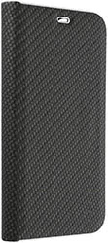 LUNA BOOK CARBON FOR IPHONE 15 PLUS BLACK