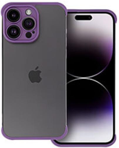 MINI BUMPERS WITH CAMERA ISLAND PROTECTION CASE FOR IPHONE 15 PRO DARK PURPLE