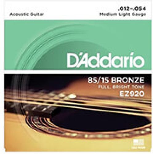 ΧΟΡΔΕΣ ΑΚΟΥΣΤΙΚΗΣ ΚΙΘΑΡΑΣ D'ADDARIO EZ-920