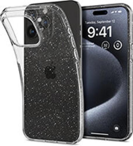 SPIGEN LIQUID CRYSTAL GLITTER CRYSTAL QUARTZ FOR IPHONE 15 PRO