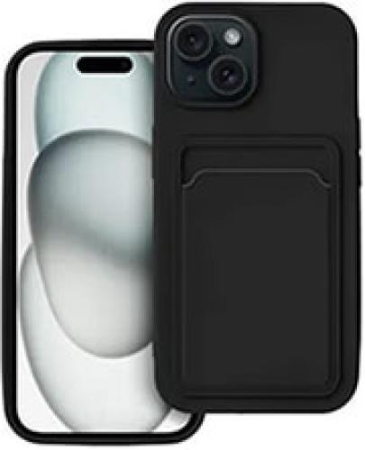 CARD CASE FOR IPHONE 15 BLACK