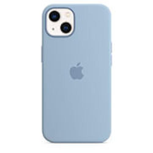 SILICONE MAG COVER CASE WITH MAGSAFE FOR IPHONE 15 LIGHT BLUE