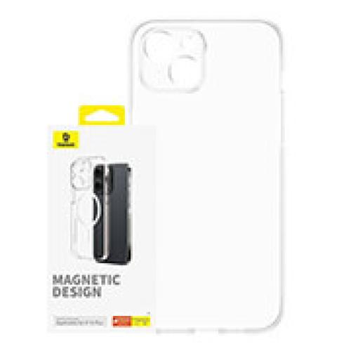 BASEUS IPHONE 15 PLUS MAGNETIC CASE OS-LUCENT SERIES CLEAR