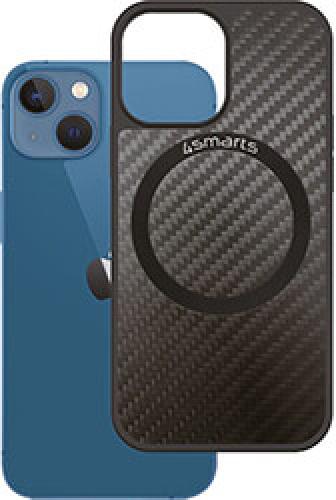 4SMARTS CARBON CASE WITH ULTIMAG FOR APPLE IPHONE 13 BLACK