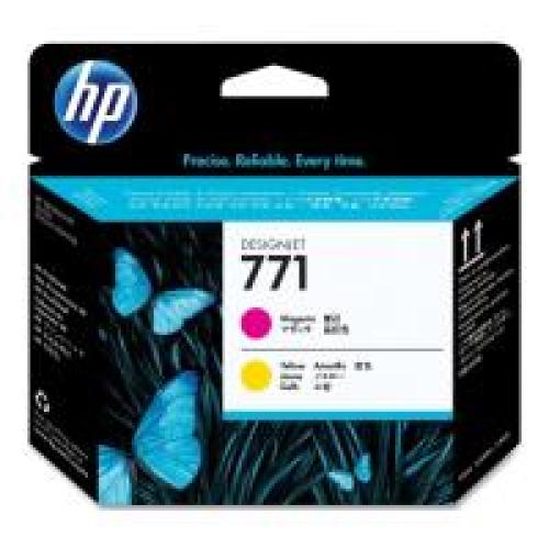 ΓΝΗΣΙΟ ΜΕΛΑΝΙ HEWLETT PACKARD 771 MAGENTA &AMP YELLOW ΜΕ OEM: CE018A