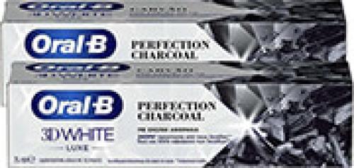 ΟΔΟΝΤΟΚΡΕΜΑ ORAL B 3D WHITE LUXE CHARCOAL 150ML 80730842 (75MLX2)