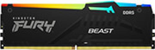 RAM KINGSTON KF548C38BBA-32 FURY BEAST RGB 32GB DDR5 4800MHZ CL38