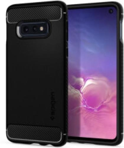 SPIGEN RUGGED ARMOR BACK COVER CASE FOR SAMSUNG GALAXY S10E MATTE BLACK