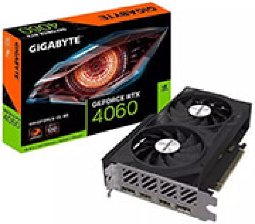 VGA GIGABYTE NVIDIA RTX4060 WINDFORCE 2 OC 8GB GDDR6 PCI-E 4 RETAIL