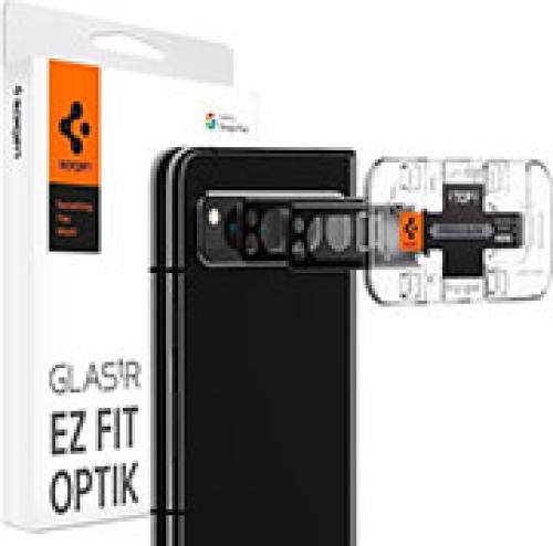 SPIGEN GLASS EZ FIT OPTIK PRO 2 PACK BLACK FOR GOOGLE PIXEL FOLD
