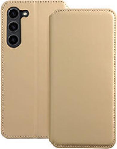 ΘΗΚΗ DUAL POCKET BOOK FOR SAMSUNG S24 GOLD