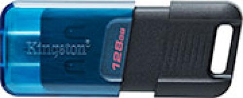 KINGSTON DT80M/128GB DATATRAVELER 80 M 128GB USB 3.2 TYPE-C FLASH DRIVE