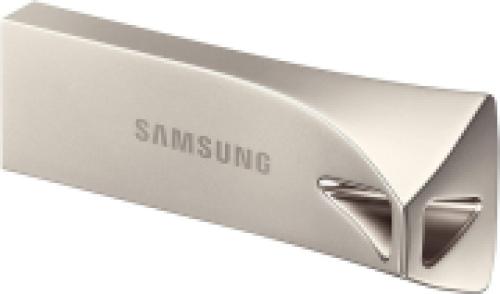 SAMSUNG MUF-128BE3/APC BAR PLUS 128GB USB 3.1 FLASH DRIVE CHAMPAIGN SILVER