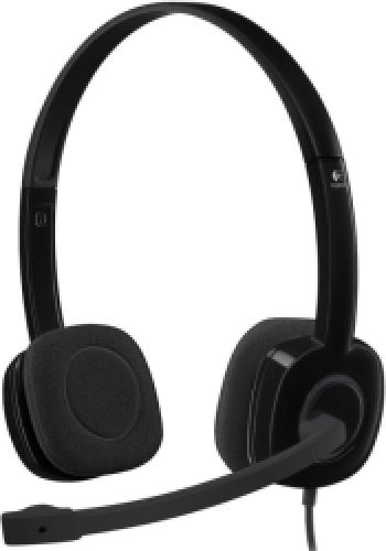 LOGITECH 981-000589 H151 STEREO HEADSET WITH NOISE-CANCELLING MIC