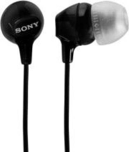 SONY MDR-EX15LP IN-EAR EARPHONES BLACK