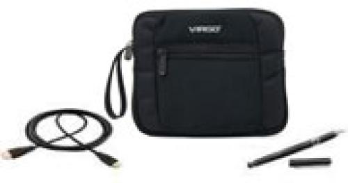 VIRGO 3-IN-1 UNIVERSAL ACCESSORY KIT WITH TABLET CASE 7-8'' + CAPACITIVE STYLUS + HDMI CABLE BLACK