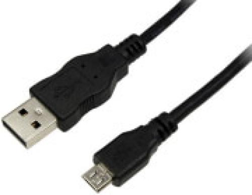 LOGILINK CU0057 USB 2.0 CONNECTION CABLE AM TO MICRO BM 0.60M BLACK