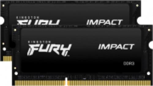 RAM KINGSTON KF318LS11IBK2/16 FURY IMPACT 16GB (2X8GB) SO-DIMM DDR3L 1866MHZ DUAL KIT