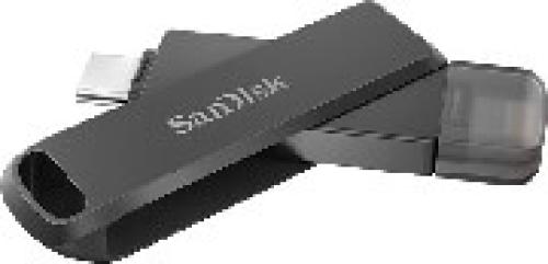 SANDISK SDIX70N-128G-GN6NE IXPAND LUXE 128GB USB 3.0 TYPE-C AND LIGHTNING FLASH DRIVE