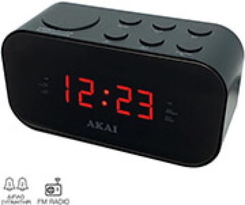 AKAI ACR-3088 ΨΗΦΙΑΚΟ ΞΥΠΝΗΤΗΡΙ ΜΕ ΡΑΔΙΟΦΩΝΟ ΚΑΙ ΔΙΠΛΗ ΑΦΥΠΝΙΣΗ