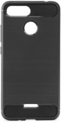 FORCELL CARBON BACK COVER CASE FOR SAMSUNG GALAXY A40 BLACK