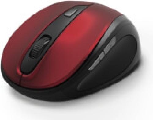 HAMA 182628 MW-400 OPTICAL 6-BUTTON WIRELESS MOUSE RED