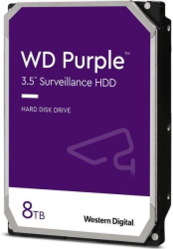 HDD WESTERN DIGITAL WD84PURZ PURPLE SURVEILLANCE 8TB 3.5'' SATA3